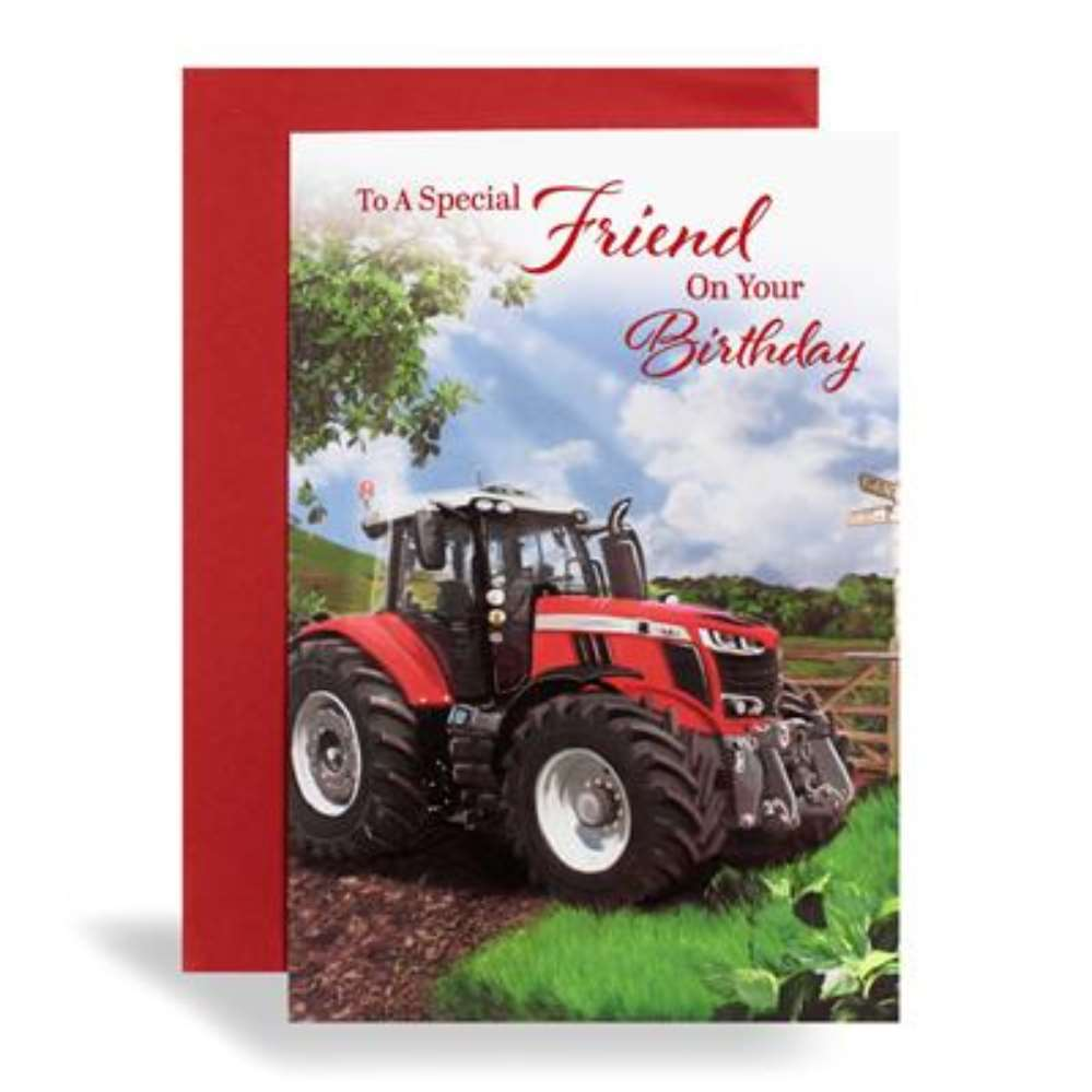 6pk Cards C50 Birthday Friend - Tiger Feet Ireland