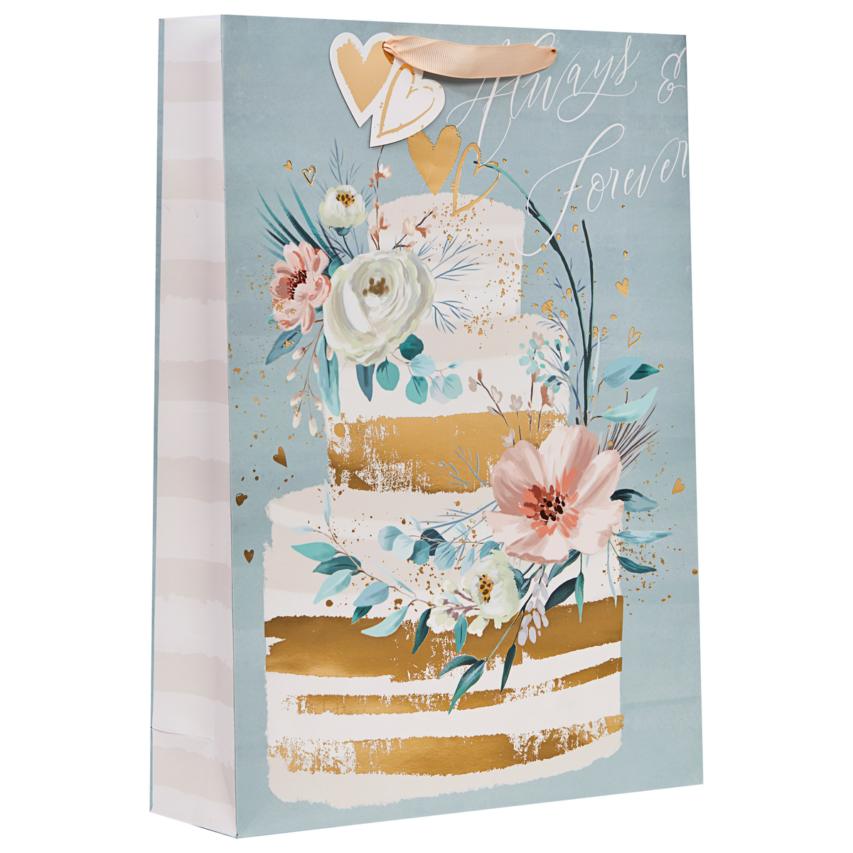 6 Pack Gift Bag Always & Forever Extra Large - Tiger Feet Ireland