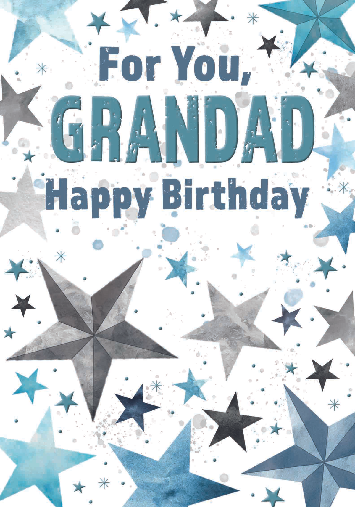 6pk Cards C50 Birthday Grandad - Tiger Feet Ireland