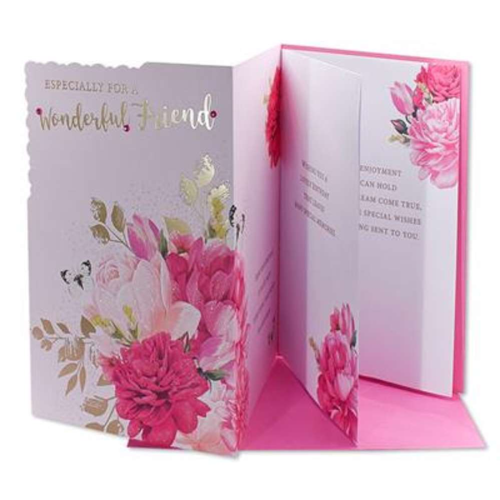 6pk Cards C75 Birthday Friend - Tiger Feet Ireland