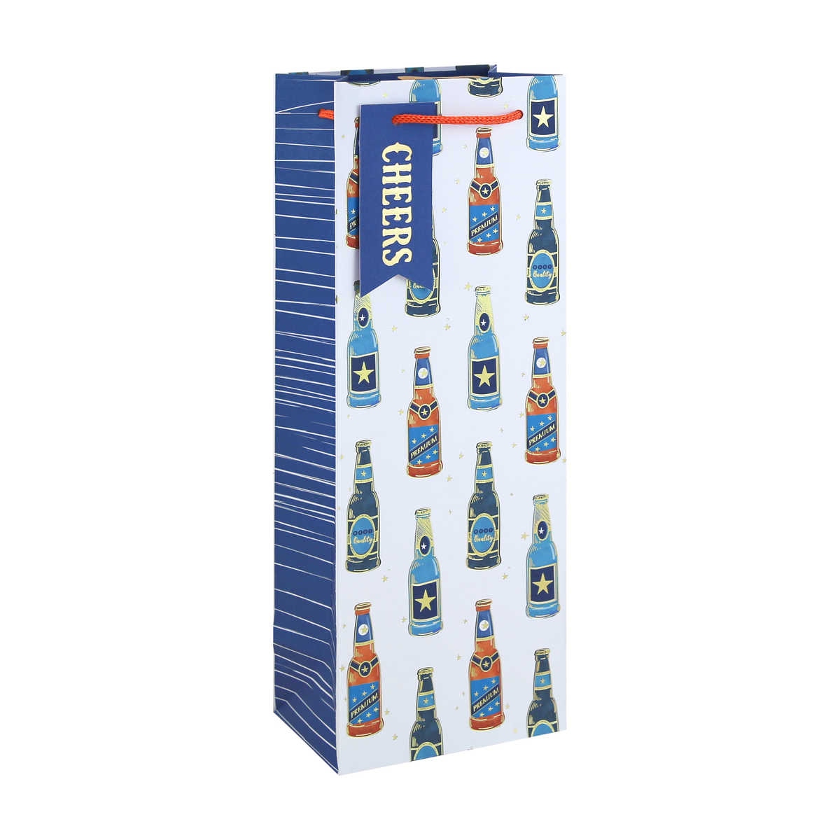 6pk Gift Bag Beer Bottles Bottle - Tiger Feet Ireland