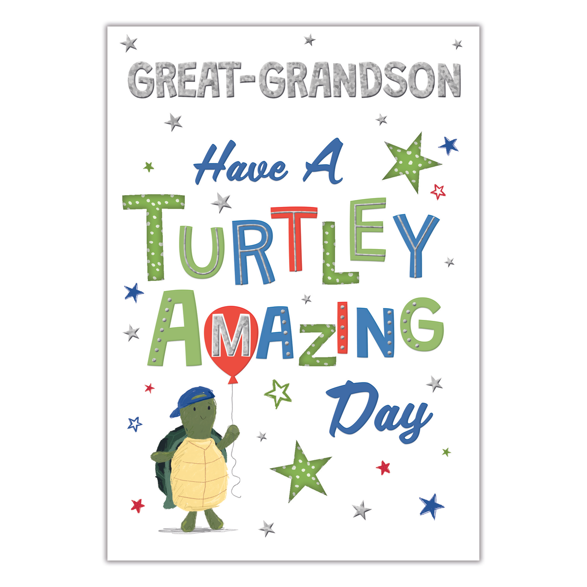 6pk Cards C50 Birthday Great-Grandson - Tiger Feet Ireland