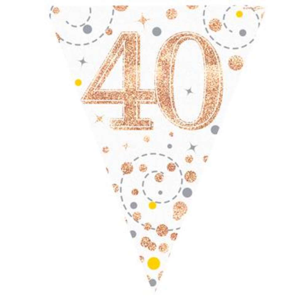 Party Bunting Sparkling Fizz 40 - Tiger Feet Ireland