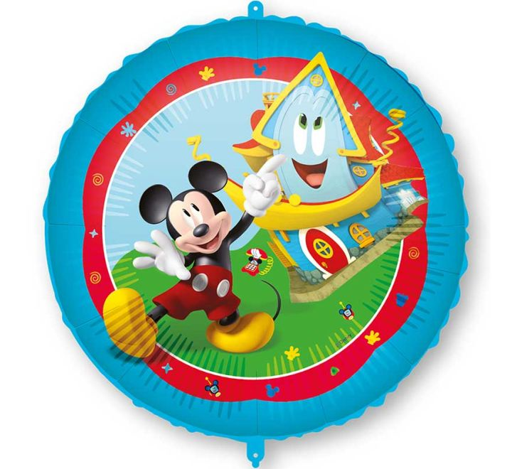 Foil Balloon Mickey Mouse Rock The House 18" - Tiger Feet Ireland