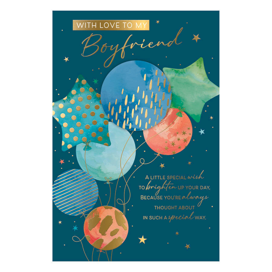 6pk Cards C75 Birthday Boyfriend - Tiger Feet Ireland