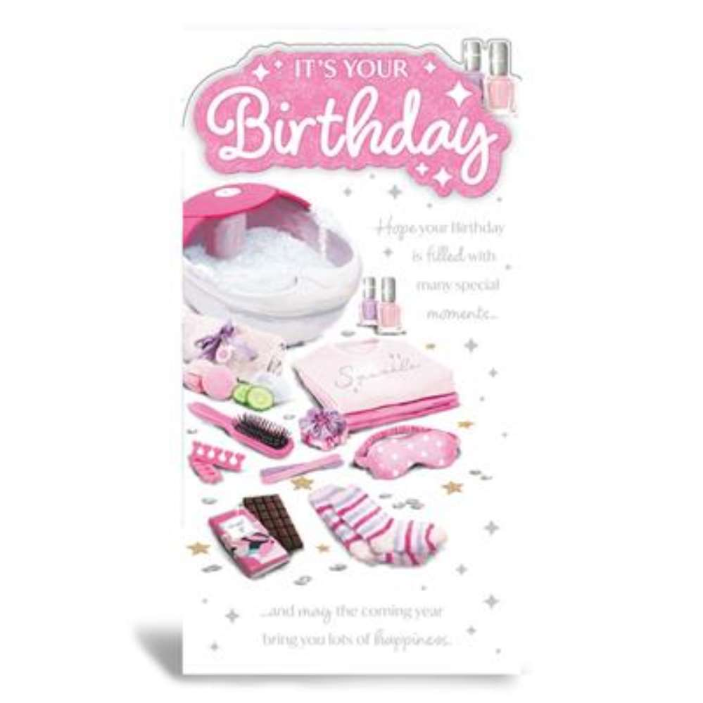 6pk Cards C55 Birthday Open - Tiger Feet Ireland