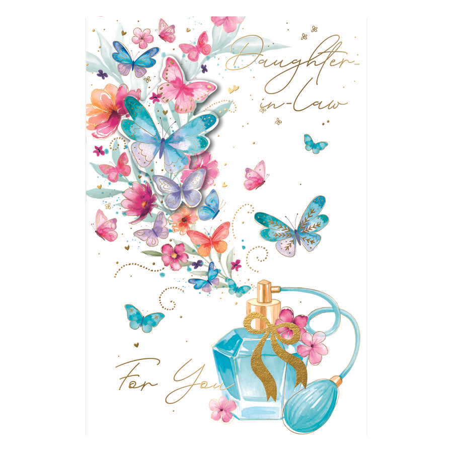 6pk Cards C75 Birthday Daughter - Tiger Feet Ireland