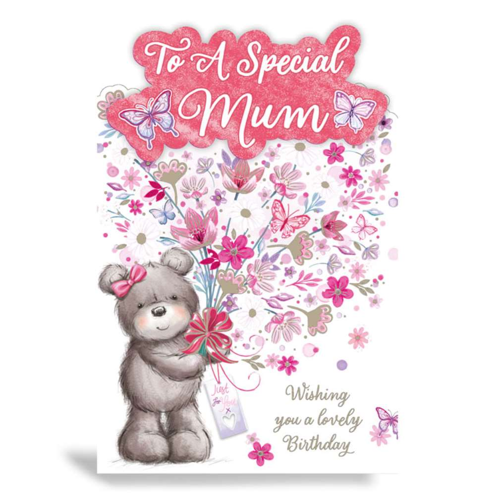 6pk Cards C75 Birthday Mum - Tiger Feet Ireland