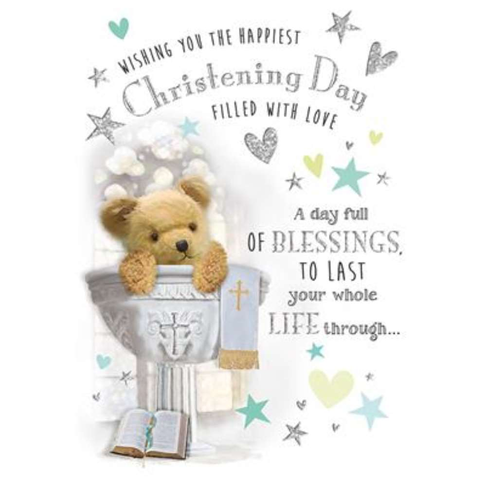6pk Cards C75 Christening - Tiger Feet Ireland