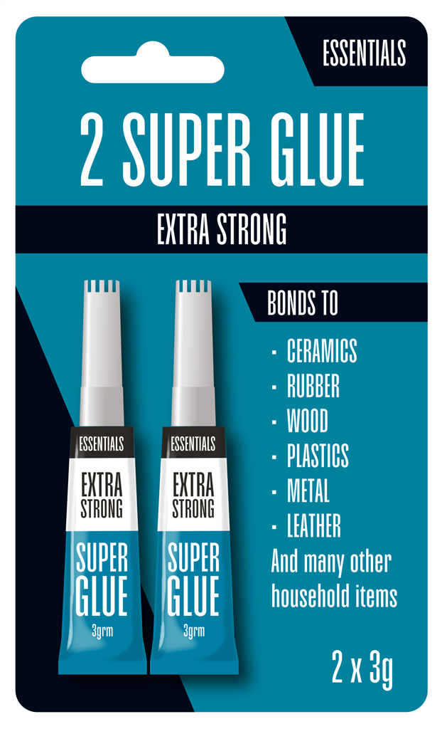 2pk Super Glue 3g - Tiger Feet Ireland