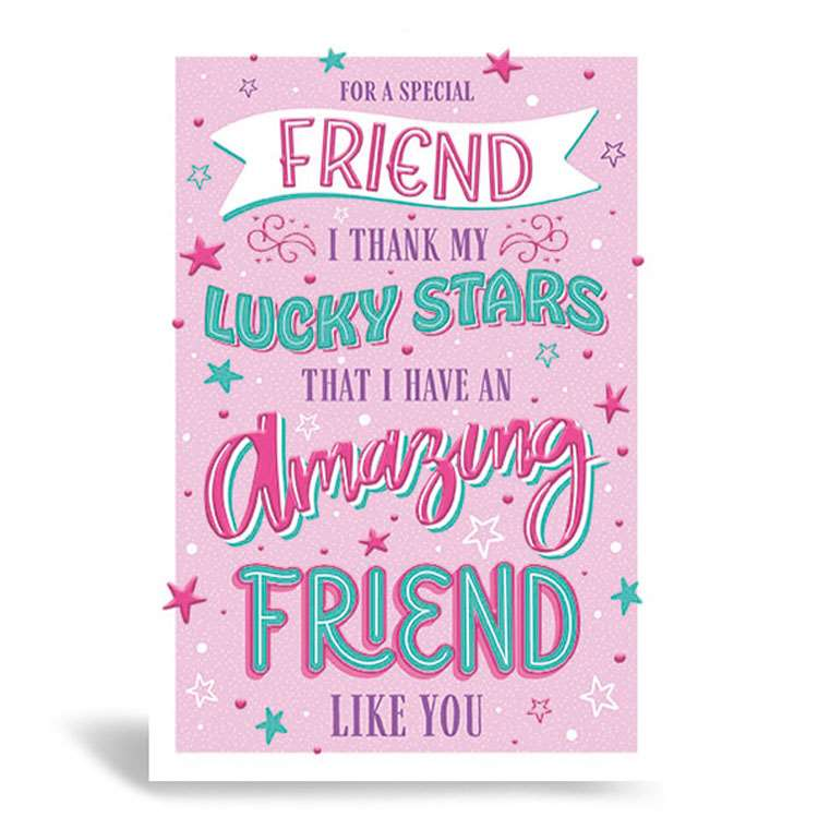6pk Cards C50 Birthday Friend - Tiger Feet Ireland