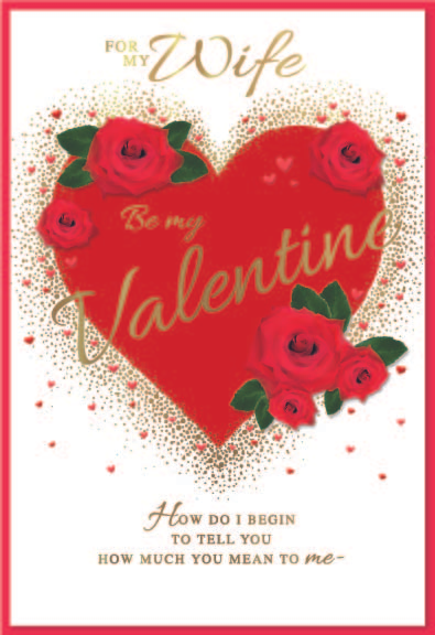 Simon Elvin 6 Pack Cards C50 Valentine's Day Wife - Tiger Feet Ireland
