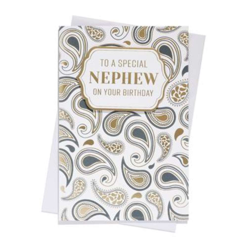 6pk Cards C75 Birthday Nephew - Tiger Feet Ireland