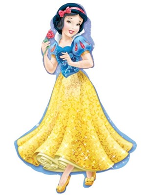 Foil Balloons Princess Snow White - Tiger Feet Ireland