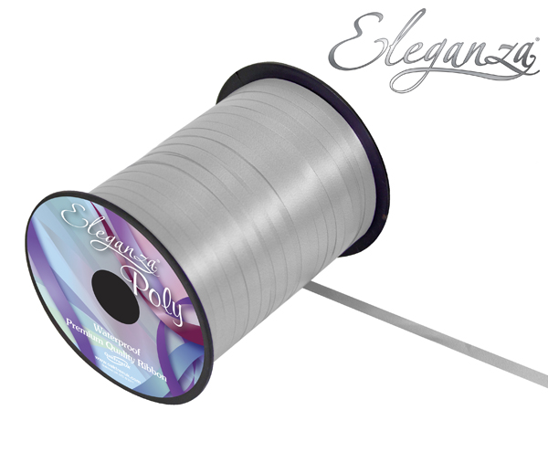 Curling Ribbon 5mm X 500yds Silver - Tiger Feet Ireland