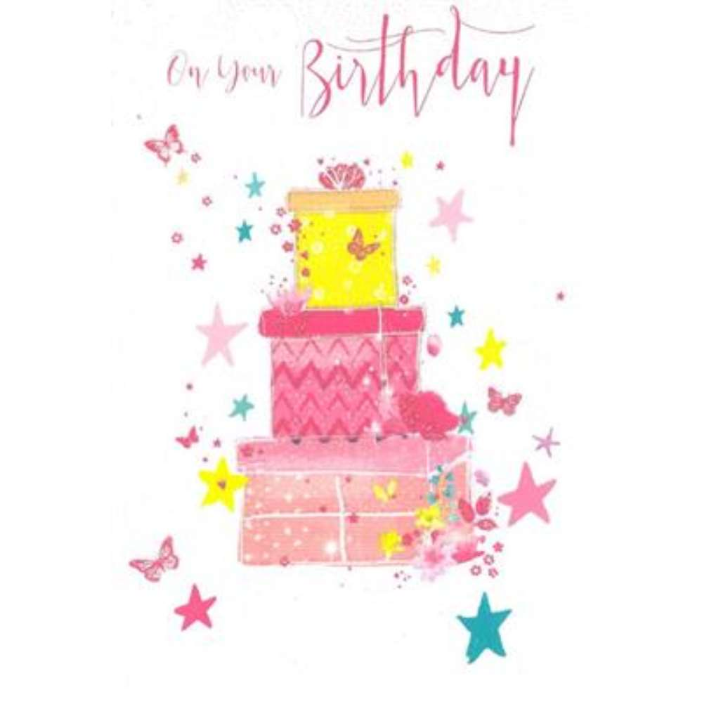6pk Cards C50 Birthday Open - Tiger Feet Ireland