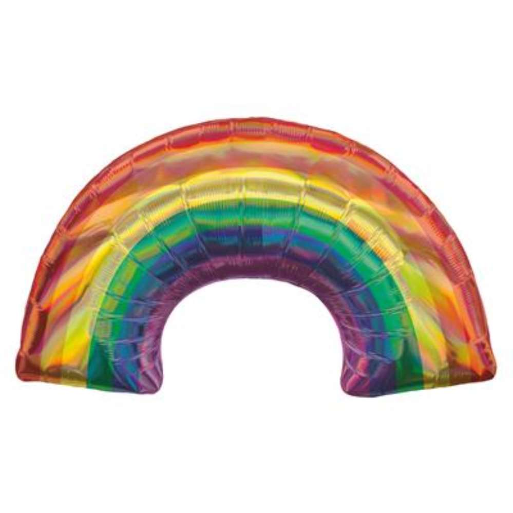Foil Balloon Supershape Rainbow - Tiger Feet Ireland