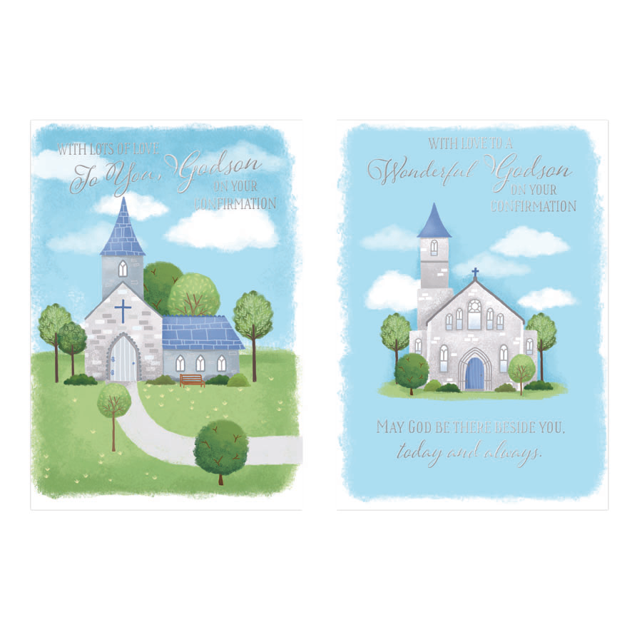 12pk Cards C50 Confirmation Godson - Tiger Feet Ireland