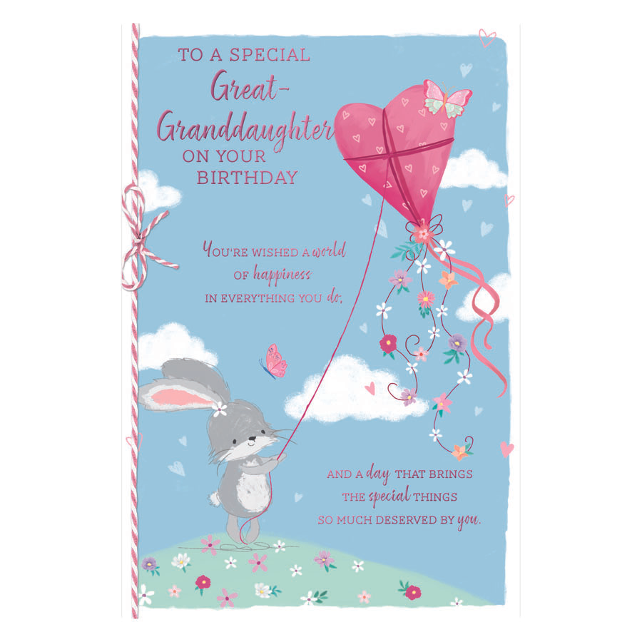 6pk Cards C75 Birthday Granddaughter - Tiger Feet Ireland