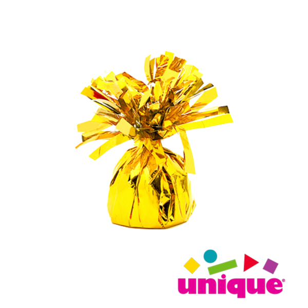 Foil Balloon Weight Classic Gold - Tiger Feet Ireland