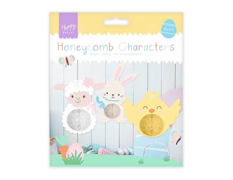 Make Your Own Honeycomb Character Easter - Tiger Feet Ireland