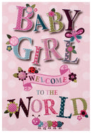6pk Cards C50 Baby Girl - Tiger Feet Ireland