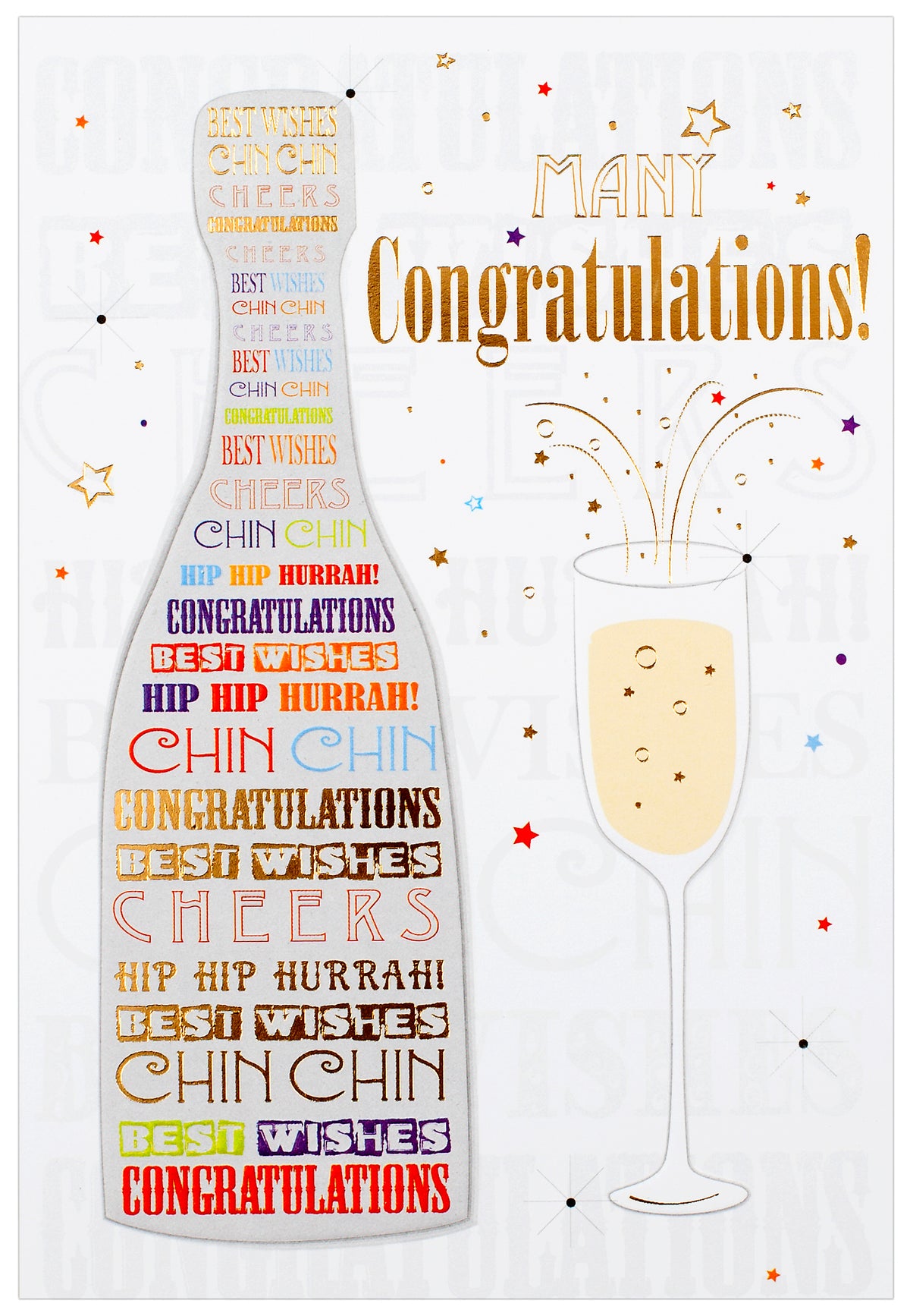 6pk Cards C50 Congrats - Tiger Feet Ireland