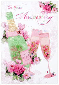 6pk Cards C50 Your Anniversary - Tiger Feet Ireland