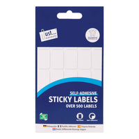 510 White 19 x 12mm Sticky Labels - Tiger Feet Ireland