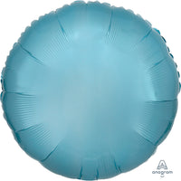Foil Balloon Solid Colour Pastel Blue - Tiger Feet Ireland