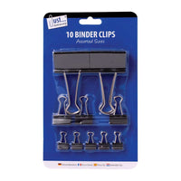 10pcs Assorted Binder Clips - Tiger Feet Ireland