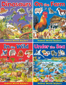 Animal World Stickers - Tiger Feet Ireland