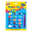 Poster Paints & Brushes - Tiger Feet Ireland
