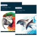 6pk A4 Sketch Pad 40 Sheet - Tiger Feet Ireland