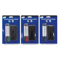 2pcs Whiteboard Markers & Eraser - Tiger Feet Ireland