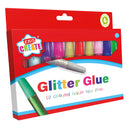 10 Coloured Glitter Glue Pens - Tiger Feet Ireland