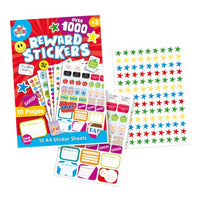 Reward Sticker Pad - Tiger Feet Ireland