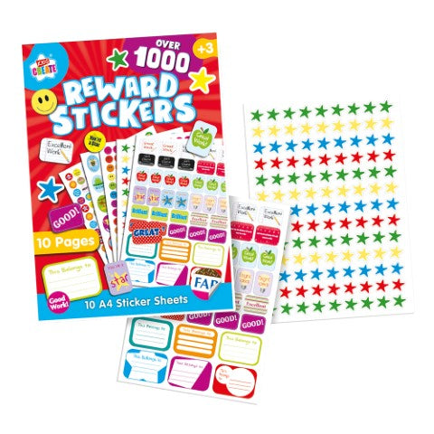 Reward Sticker Pad - Tiger Feet Ireland