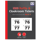 10pk Cloakroom Tickets 1-800 - Tiger Feet Ireland