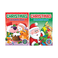Colouring Book Christmas Characters