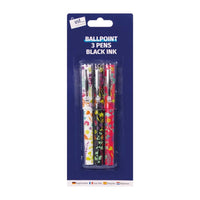 3pcs Ballpoint Pens Assorted Design - Tiger Feet Ireland