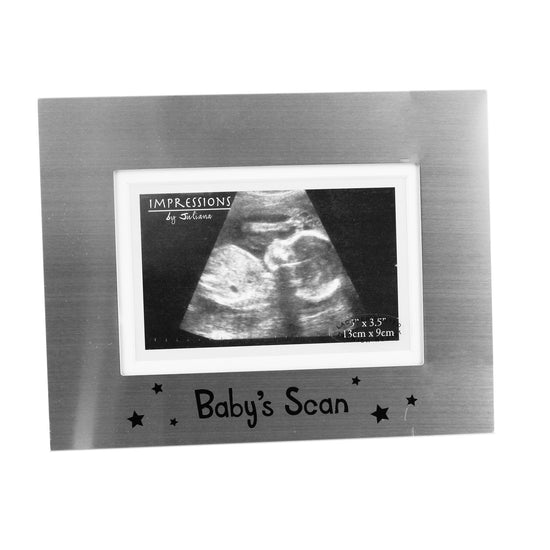 Aluminium Photo Frame Baby's Scan 5"x3.5