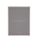 Silverplated Photo Frame Plain Thin Edge 6" x 8" - Tiger Feet Ireland