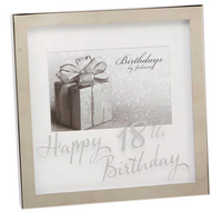 Box Frame 6"x4" with Mirror Print 18th - Tiger Feet Ireland