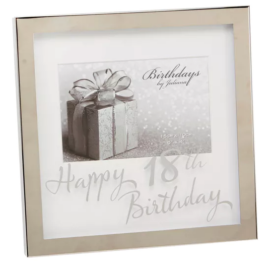 Box Frame 6"x4" with Mirror Print 18th