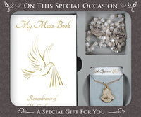 Confirmation Gift Set Book/Rosary/Necklet - Tiger Feet Ireland