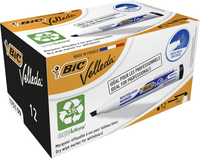 12pk BIC Velleda 1751 Whiteboard Marker Black - Tiger Feet Ireland