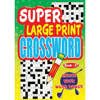 12pk Crossword Book 4asstd - Tiger Feet Ireland