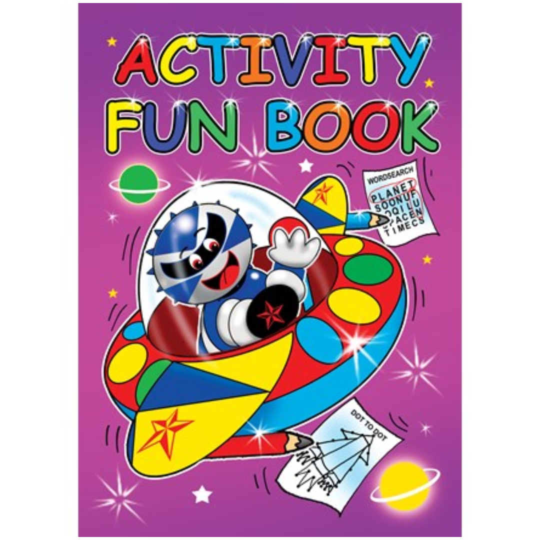 12pk Activity Fun Book 4asstd - Tiger Feet Ireland