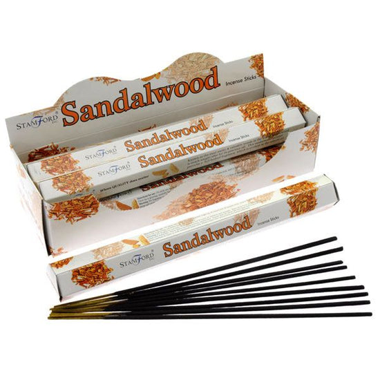 6pk Stamford Incense Sticks Sandalwood